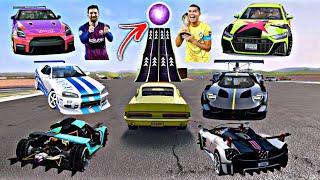 Super Max Sport Cars Stunts Through Building Ramp Challenge! // Extreme Car Driving Simulator screenshot 4