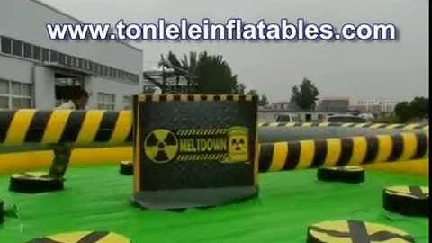 Most popular inflatable wipeout/ meltdown inflatable game - Tonle inflatables