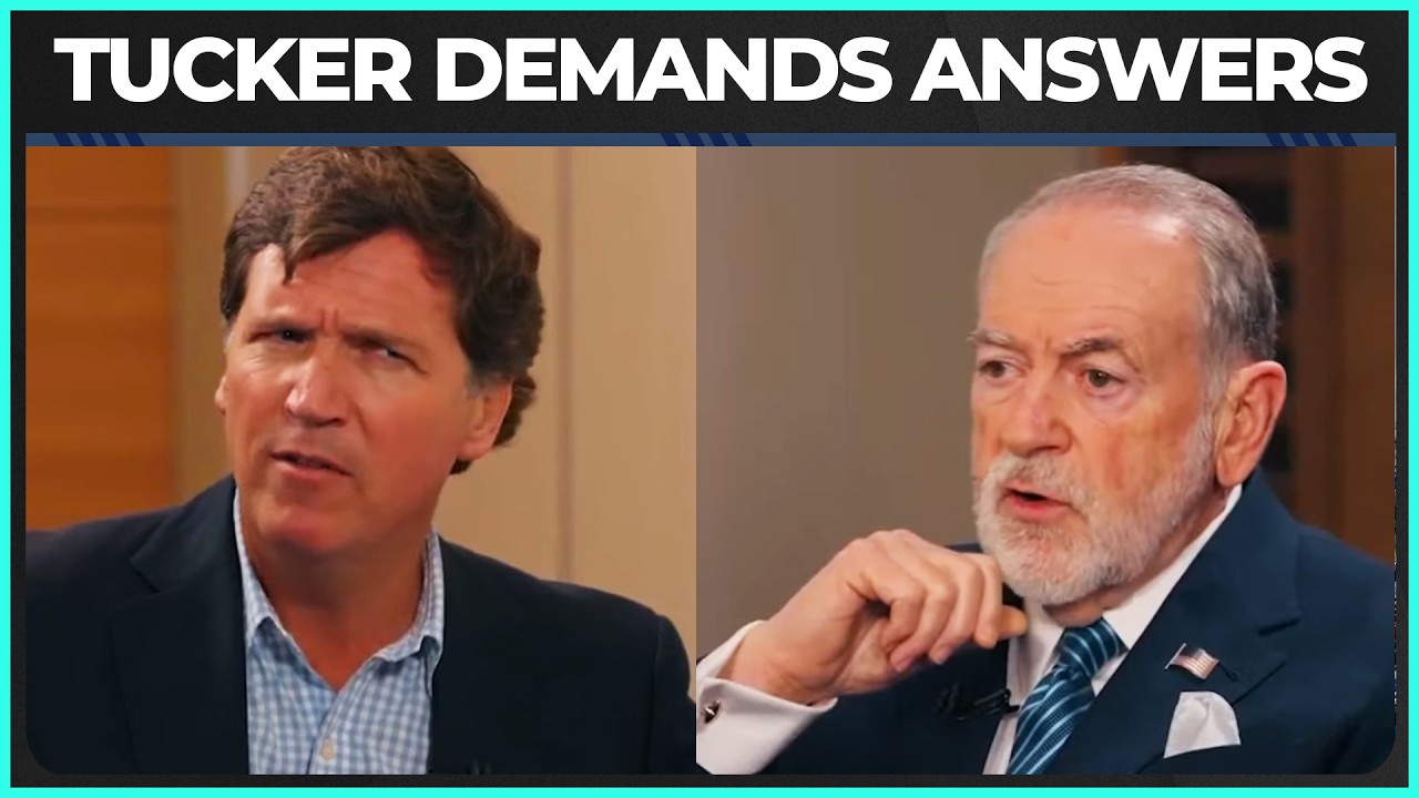 Tucker GRILLS Mike Huckabee On Upcoming War With Iran