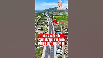 Chủ gửi bán căn góc 2 mặt tiền, cạnh đường ven biển Vũng Tàu Bình Châu. 348m2 với 180m2 thổ cư #bds