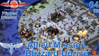 Mental Omega 3.3.6│Flipped Almost Perfect Red Alert 2│Allied Mission 4 Part 2│Blizzard Uprise