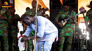 SULE ALAO MALAIKA THRILLS IN A GLAMOROUS GIG AT ALHAJA OSHILALU'S BURIAL CEREMONY AT AGO-IWOYE