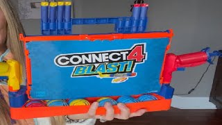 Connect 4 Blast! Game; Powered by Nerf; Includes Nerf Blasters and Nerf Foam Darts Review