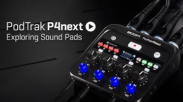 Zoom PodTrak P4next | How to Use Sound Pads