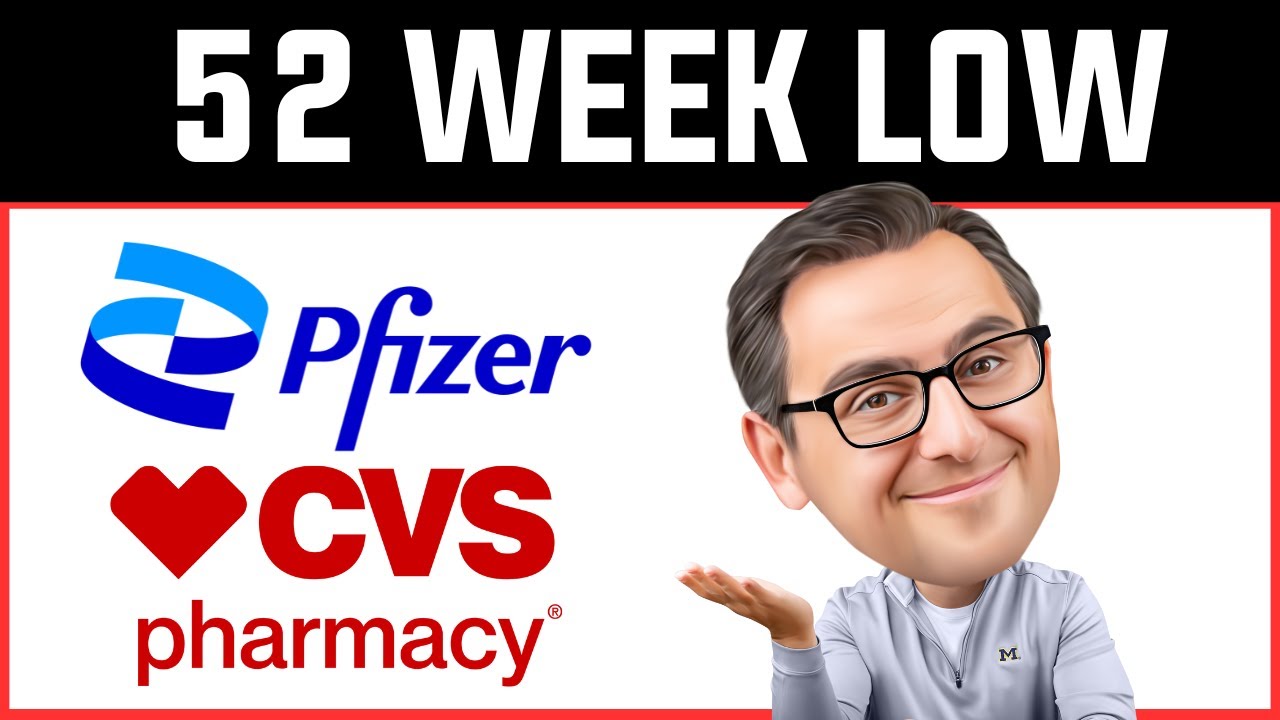 HEADS UP! 3 Stocks at 52 Week Low! Pfizer, CVS, JNJ YouTube