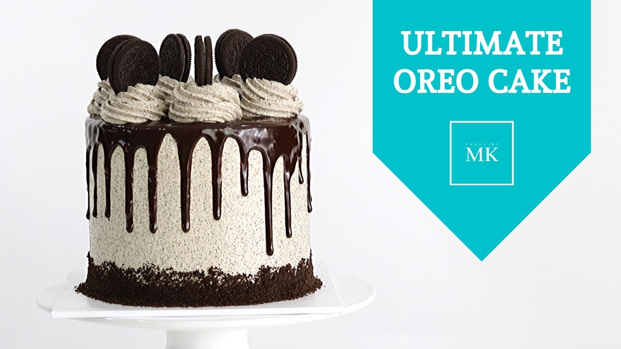 HOW TO MAKE AN OREO CAKE FOR BEGINNERS │ CAKE DECORATING │ CAKES ...