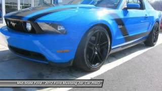 2012 FORD MUSTANG Summersville, WV U3186