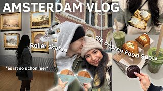 Amsterdam Trip ✨ Roller skaten, ganz viele Food Spots, Museum & Shopping