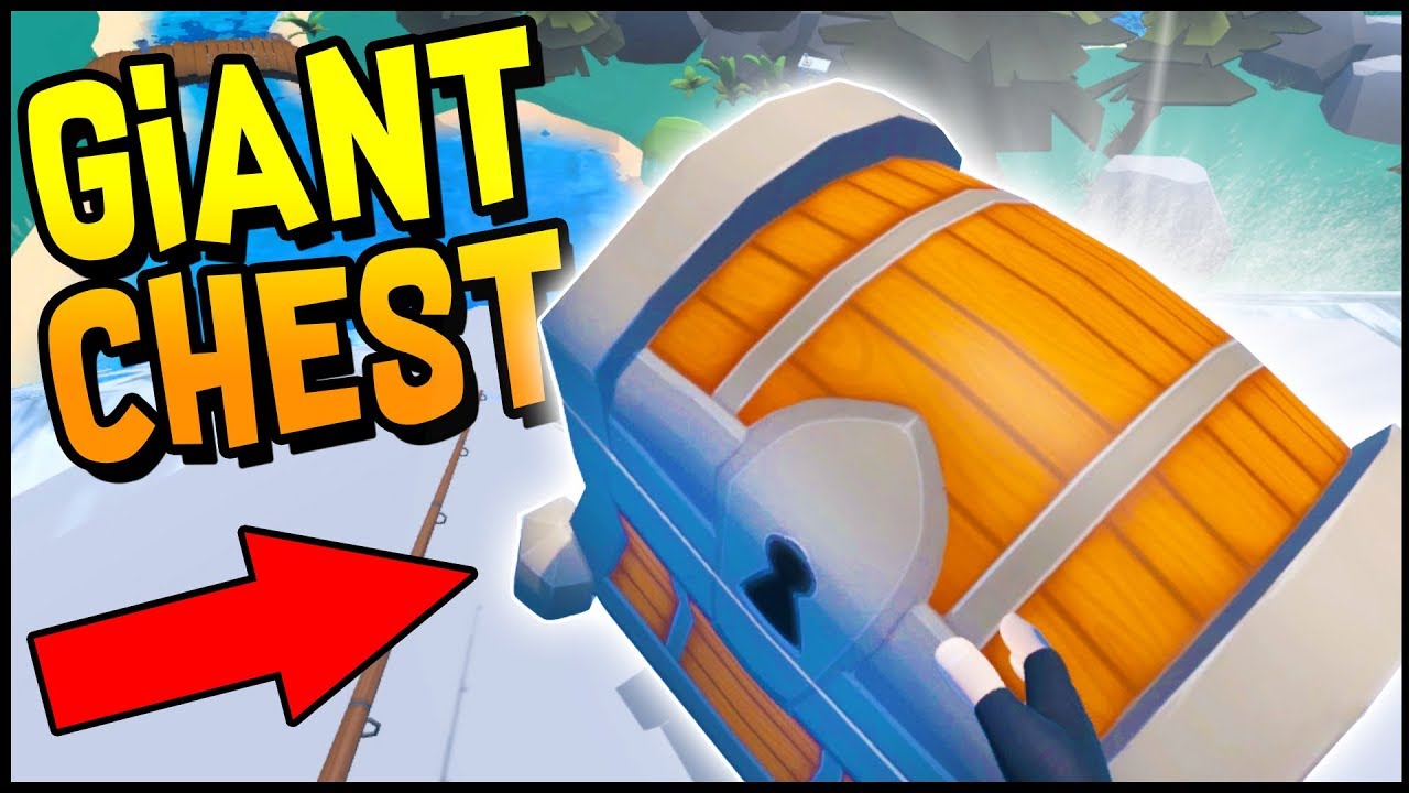 UNLOCKING THE GIANT SECRET CHEST! - Crazy Fishing Gameplay - HTC Vive VR