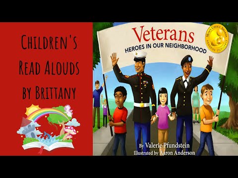 Veterans Heroes In Our Neighborhood - Read Aloud Book for Veterans Day