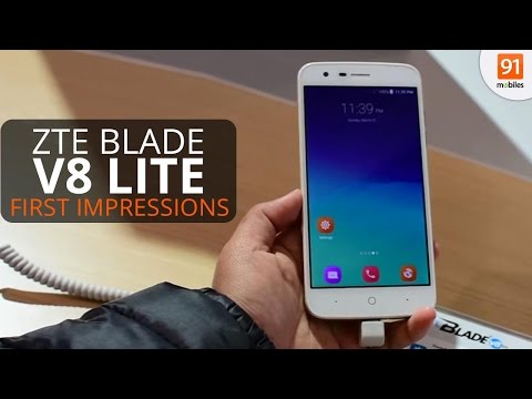 ZTE Blade V8 Lite: First Look | Hands on | MWC 2017