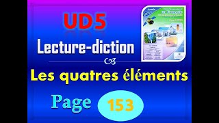 pour communiquer en français 5aep page 153 poésie les quatres éléments p 153