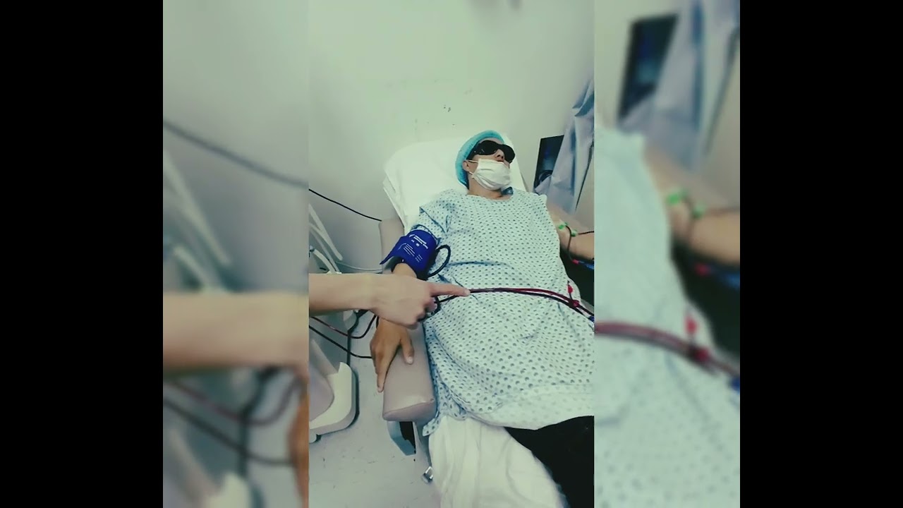 Conexión y desconexión de paciente hemodiálisis Grupo angeles 