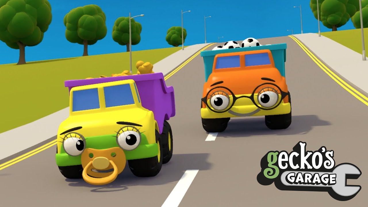 Daisy The Dumper Truck Songs Educational Videos For Toddlers Gecko's Garage Trucks For