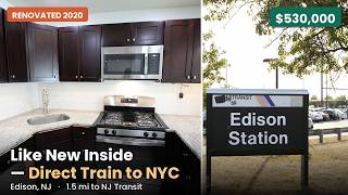 Renovated Edison NJ Townhome | Direct Train to NYC - $530k