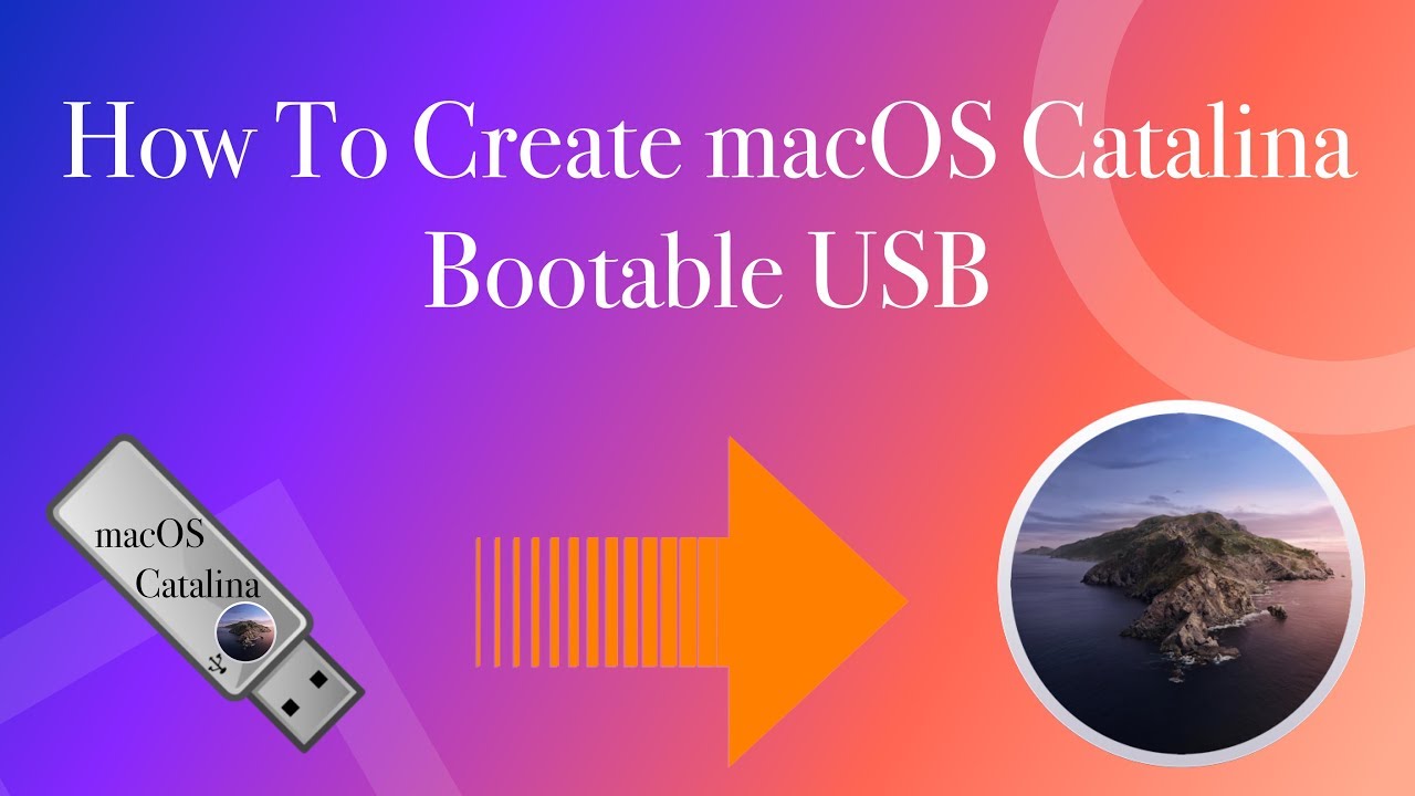 create macos catalina bootable usb on windows