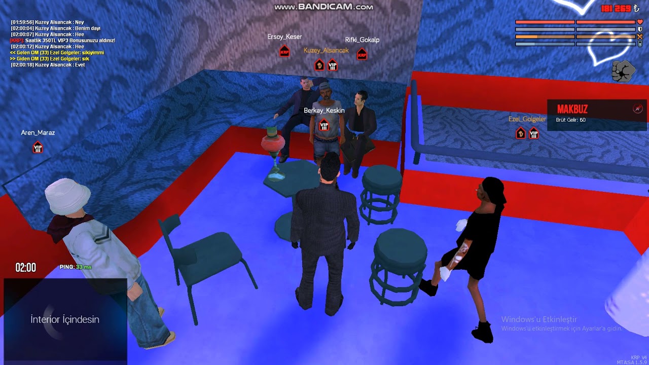 Kızıl-RP (BERKAY KESKİN) İCRAAT #14 (www.kizilgaming.com) [KRP SEZON FİNALİ] 