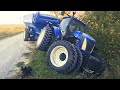 OUT OF CONTROL! - TRACTOR CRASH!