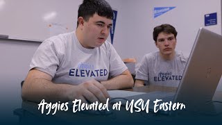 Aggies Elevated Program at USU Eastern Gives Unique Education Experience