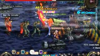 DFO/DNF/ARAD male fighter/brawler aka street fighter aka wildcat skill test video 1/3