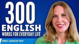 300 English Words for Every Day Life | English Vocabulary