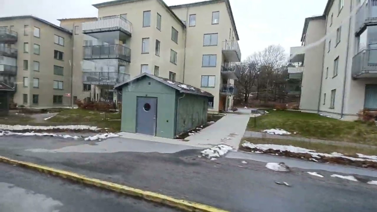 Buss 135 Från Bredäng Till Skärholmen