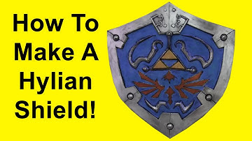 How To Make A Hylian Shield (Zelda DIY)