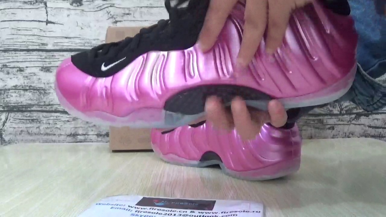 pearlized pink foamposite