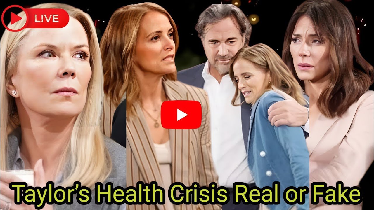 Brooke's Dark DiscoveryIs Taylor’s Health Crisis Real or Fake ! Bold