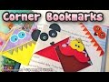 Make Cute Monster Corner Bookmarks How To 