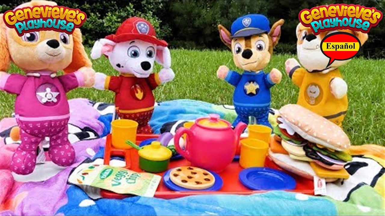 Paw Patrol solo en Casa Juguete Divertido Video de Aprendizaje