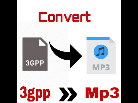 How to convert 3gpp file to mp3 file|| Without any application (Hindi)