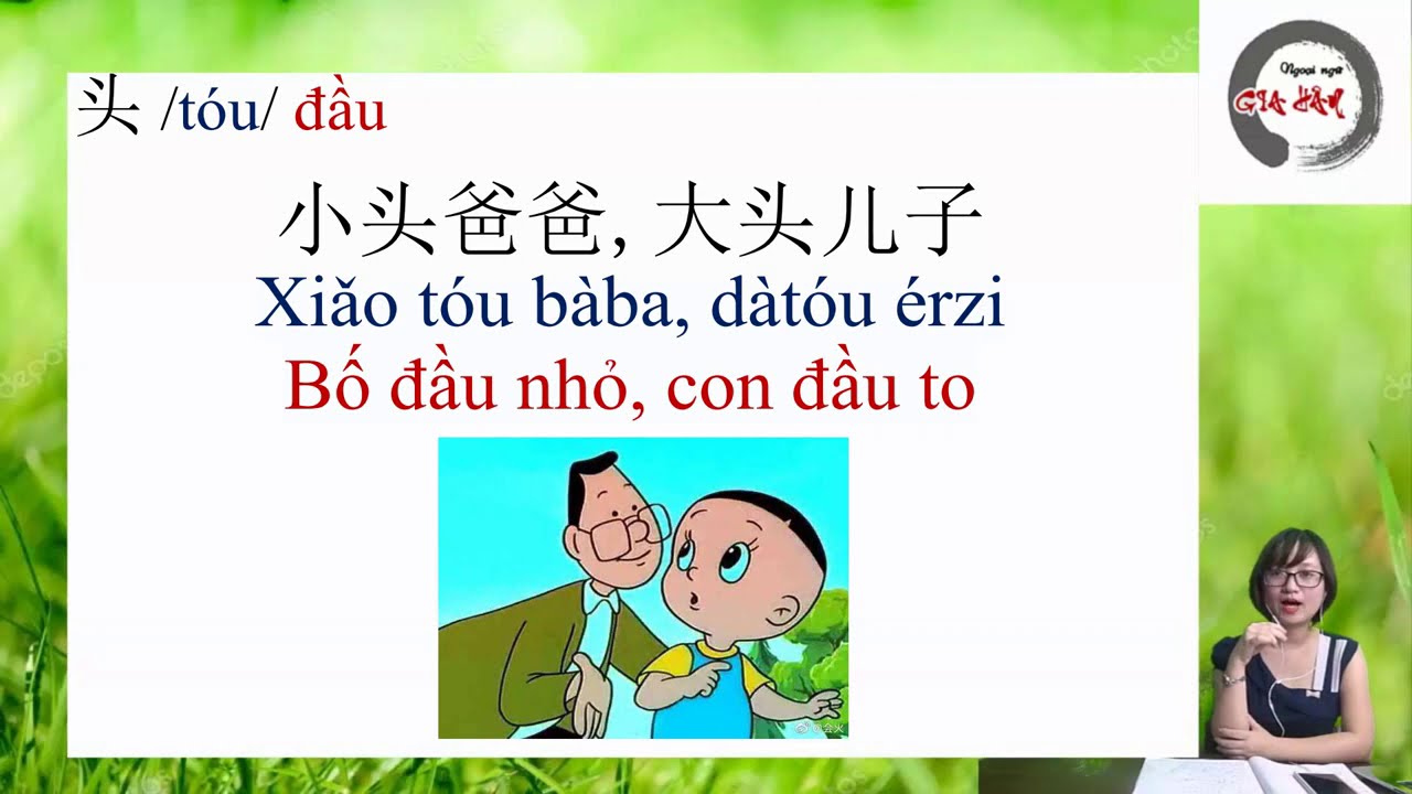 Học từ vựng tiếng Trung Hán ngữ 2- Bài 24