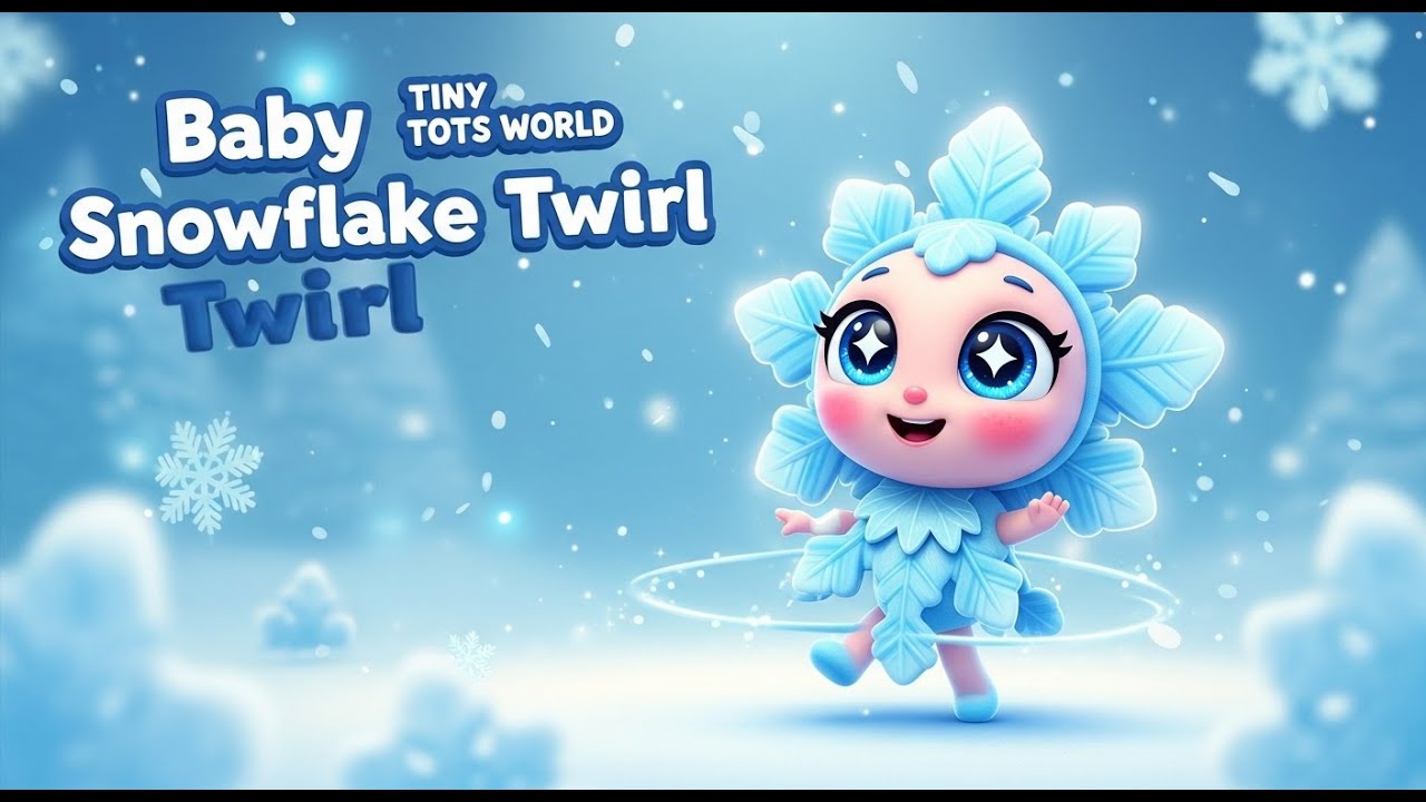 Baby Snowflake Twirl ️💙 Winter Dance Song for Kids - YouTube