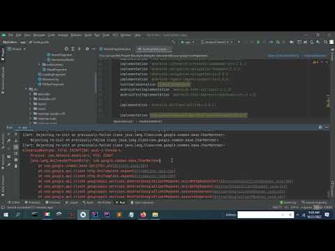 java.lang.NoClassDefFoundError: com.google.common.base.CharMatcher