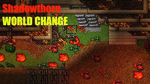 Tibia - Hunt Shadowthorn (World Change)