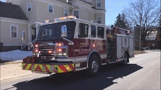 Glens Falls Fire *NEW* Engine 304 and Ambulance 904 Responding
