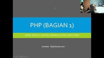 Pemrograman Web - PHP Bagian 1