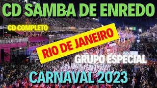 CD Sambas de Enredo 2023 Rio de Janeiro Grupo Especial (SAMBAS CAMPEÕES) #carnaval #carnival #brazil