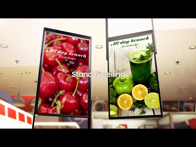 Samsung Semi-outdoor Signage: Brilliance by Design