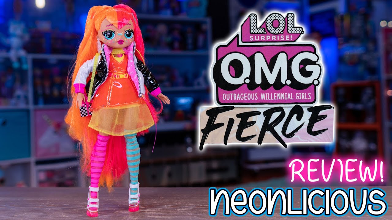 L.O.L. Surprise! 707 OMG Fierce Neonlicious Fashion Doll