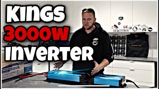 BRAND NEW! Kings 3000w Inverter Install and Testing Review