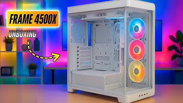Corsair Just Changed PC Cases Forever – FRAME 4500X Unboxing for my next PC Build!