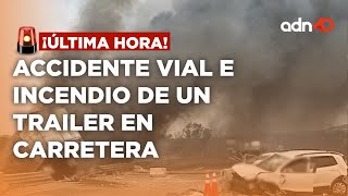 🚨¡última Hora! Choque e incendio en la carretera Palmillas-Apaseo el Grande