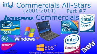 Intel Commercials All-Stars Part Lenovo Thinkpad, Ideapad, Etc. Laptop Commercials 2001-2014
