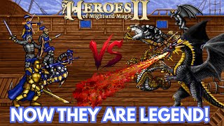Fheroes2 - Knights V/S Warlocks - 100 Weeks Growth - AUTO V/S MANUAL COMBAT - An Impossible Battle?