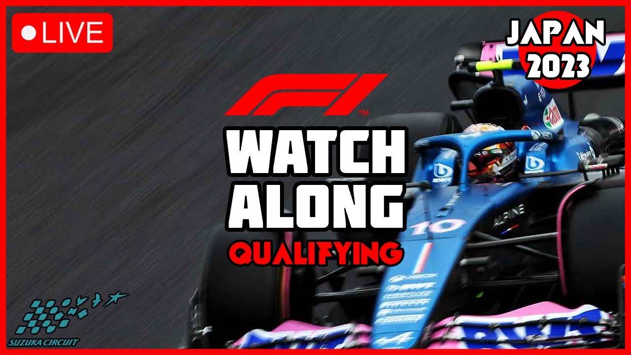 F1 Live 2023 Japanese GP Qualifying FULL COMMENTARY