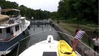 Rideau River, 1000 islands, & Sackets Harbour NY - Boating Vacation 2012