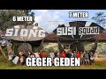 GEGER GEDEN - Bulanan 4 Meter, 6 Meter, dan 7 Meter Terbang Sekaligus