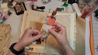 Tim Holtz Junk Journal Flip Through